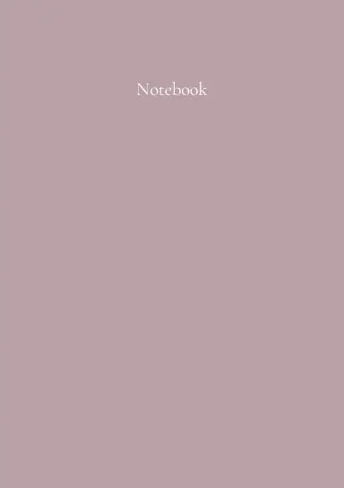 Classic A5 Notebook: Quartz Pink. By Paper Parisa 1