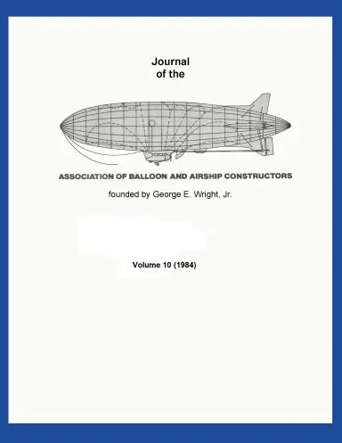 Aerostation Volume 10 (1984) 1