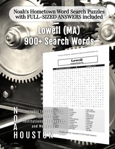Noahõs Hometown Word Search Puzzles With Full-Sized Answers Included Lowell (Ma) 1