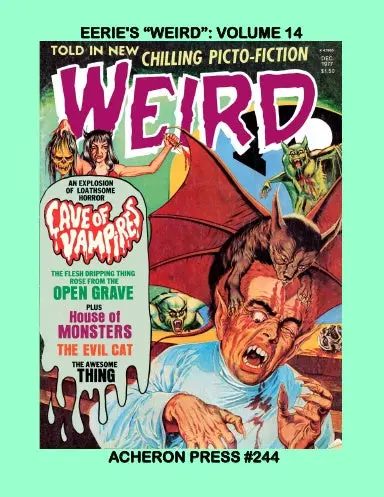 Eerie's "Weird" Volume 14 Softcover B&W 1