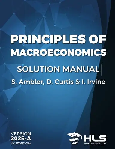 Principles Of Macroeconomics: Solution Manual 1