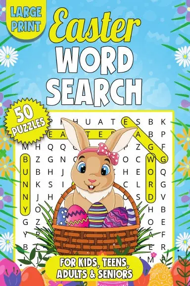 Easter Word Search Large Print For Adults 1