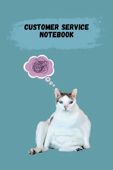 Customer Service Notebook: Occupational Cats- Andrew (Coil Bound) 1