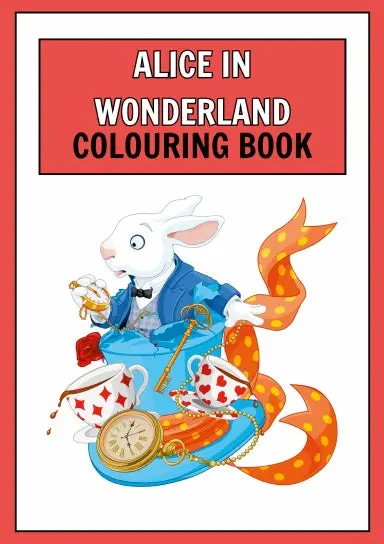 Alice In Wonderland Colouring Book 1