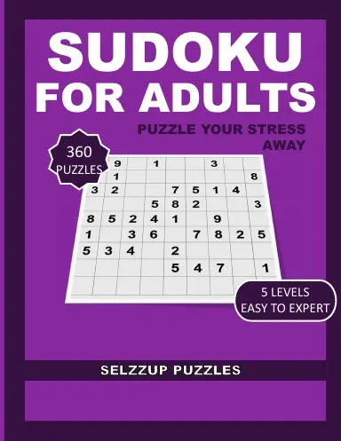 2025 Sudoku Collection For Adults: Easy To Expert 1