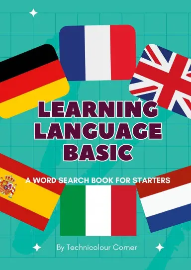 Learning Language Basics Wordsearch 1