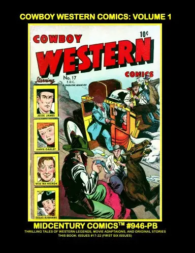 Cowboy Western Comics: Volume 1 (Pb) 1