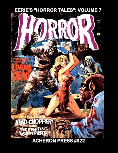 Eerie's "Horror Tales" Volume 7 Softcover B&W 1