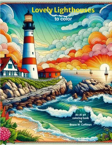 Lovely Lighthouses To Color 1