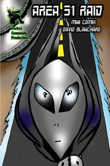 Area 51 Raid Mini Comix 1