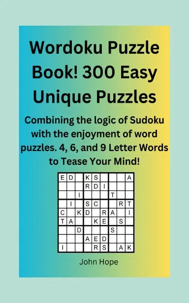 Wordoku Puzzle Book! 300 Easy Unique Puzzles 1