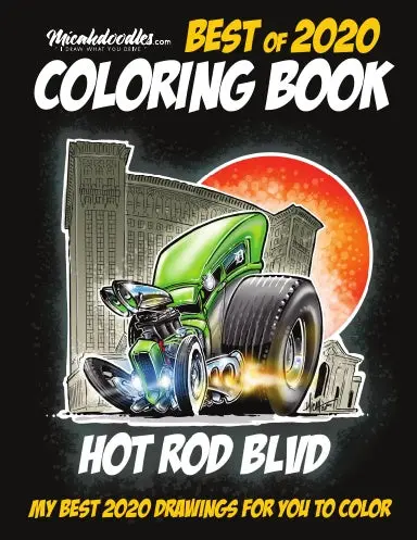 Micahdoodles Best Of 2020 Coloring Book 1