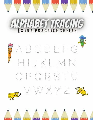 Alphabet Tracing Extra Practice Sheets 1