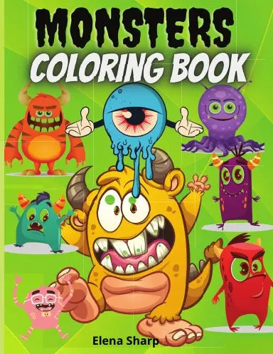 Monsters Coloring Book 1