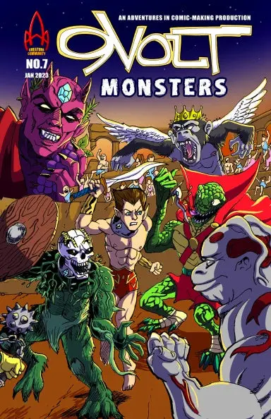 9-Volt Comics #7 Monsters 1