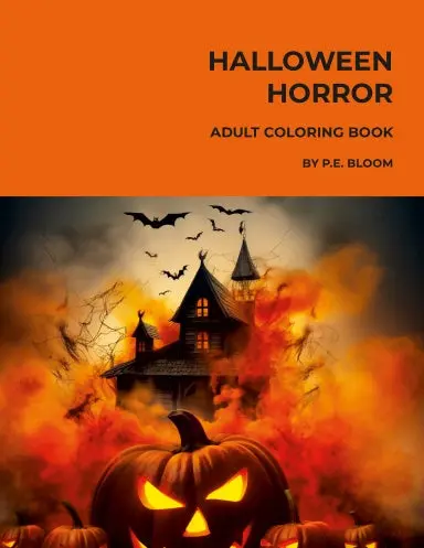 Halloween Horror Adult Coloring Book 1