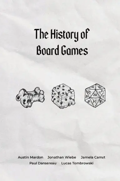 The History Of Board Games 1