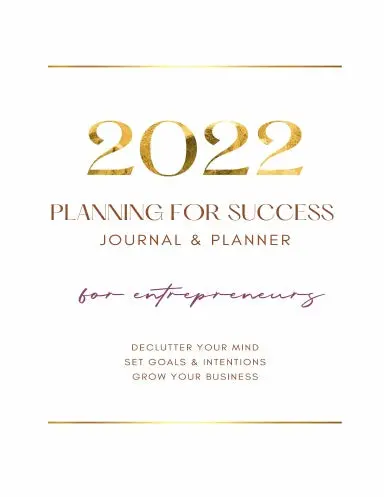 The Planning For Success Journal & Planner For Entrepreneurs 1