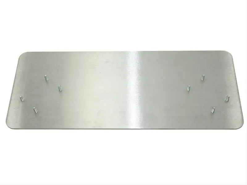 Nitrous Outlet 00-33010 Aluminum Bottle Bracket Mounting Plates 1