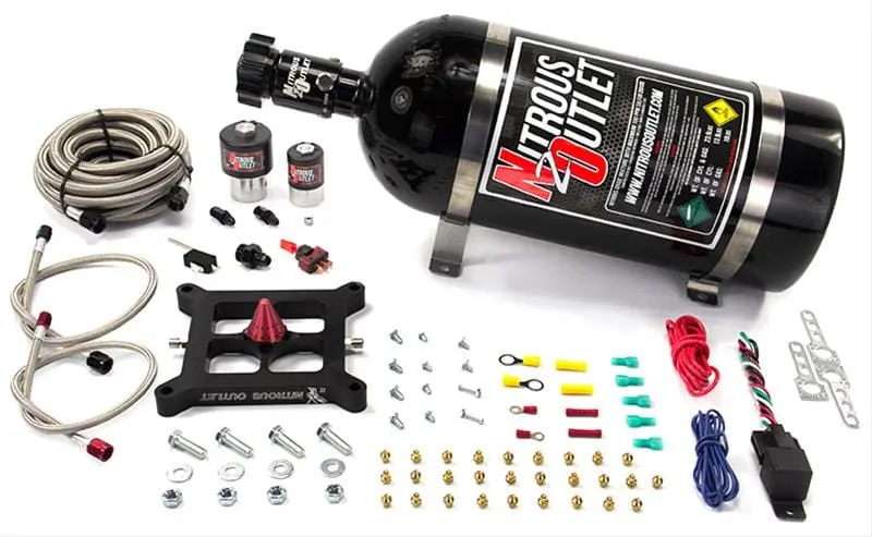 Nitrous Outlet Stinger Plate Nitrous System — 15-Port High-Flow Configuration (00-10602-15) 1