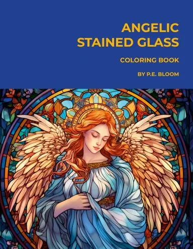 Angelic Stained Glass Coloring Book 1