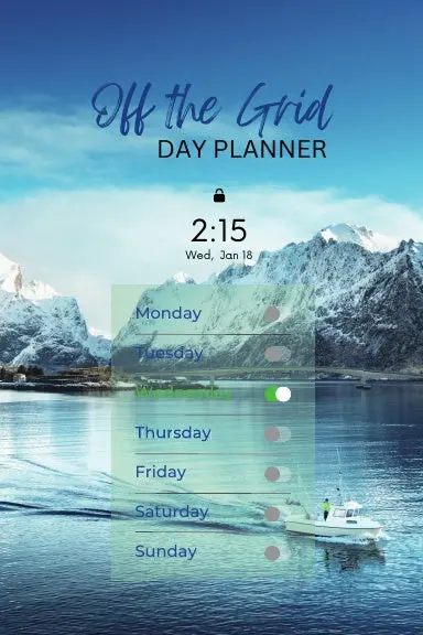 Off The Grid Day Planner - Winter 01 1