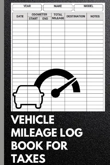 Vehicle Mileage Log Book For Taxes 1