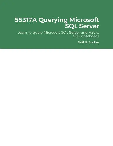55317A Querying Microsoft Sql Server 1