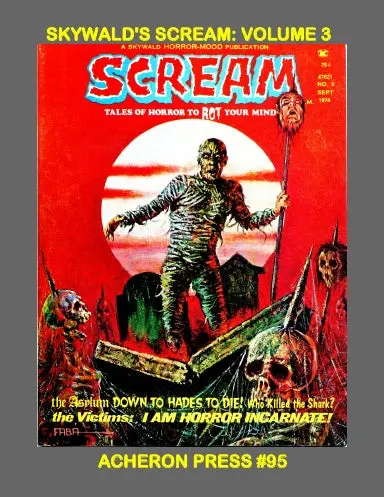 Scream Volume 3 B&W Softcover 1