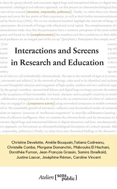 Interactions And Screens In Research And Education 1