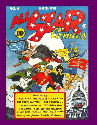 All Star Comics #4 (St) 1