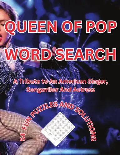 Queen Of Pop Word Search 1