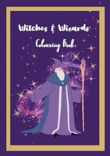Wizards & Witches Colouring Book 1