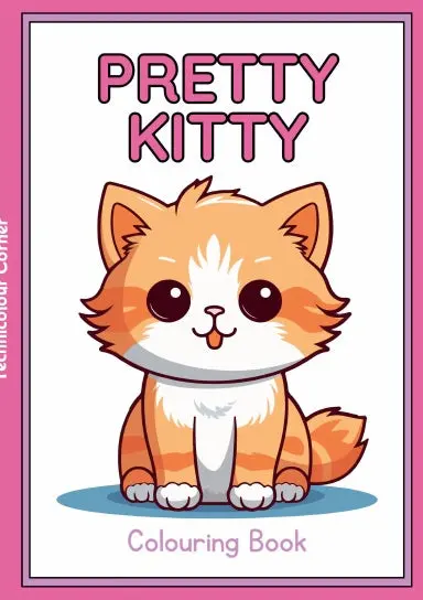 Pretty Kitty Colouring Book 1