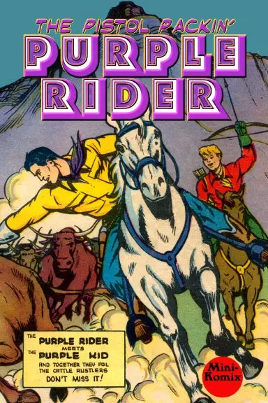 The Pistol Packin' Purple Rider 1