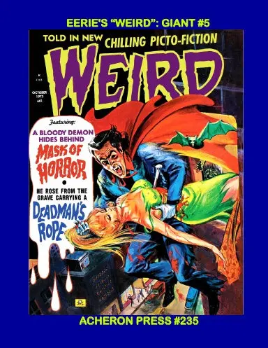 Eerie's "Weird" Giant Volume 5 Softcover B&W 1