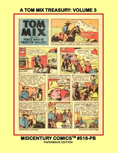 A Tom Mix Treasury: Volume 3 - The Crackajack Comics Stories (Paperback Edition) 1