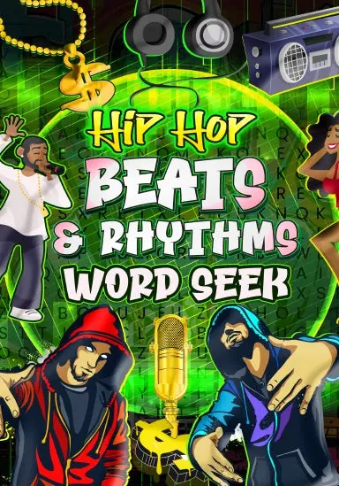 Hip Hop Beats & Rhythms Word Seek 1