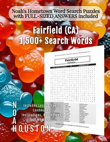 Noahõs Hometown Word Search Puzzles With Full-Sized Answers Included Fairfield (Ca) 1