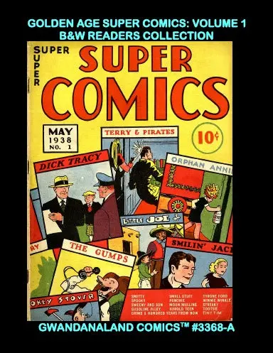 Golden Age Super Comics: Volume 1 (Bw) 1