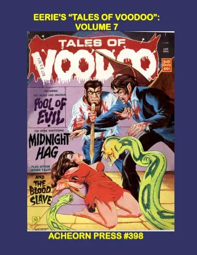Eerie's "Tales Of  Voodoo" Volume 7 B&W Softcover 1
