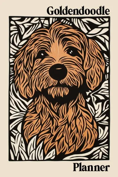 Golden Doodle Pet Planner | Stay Organized In Style With Your Favorite Pup 1