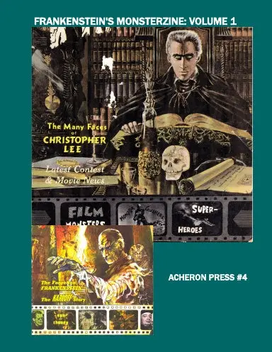 Frankenstein's Monsterzine Volume 1 B&W Softcover 1