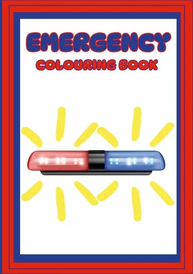 Emergency Services Colouring Book 1