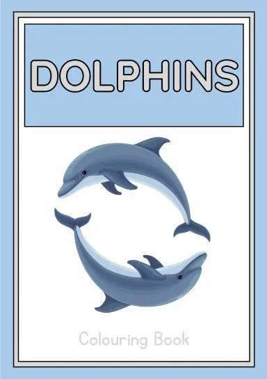 Dolphin Colouring Book 1