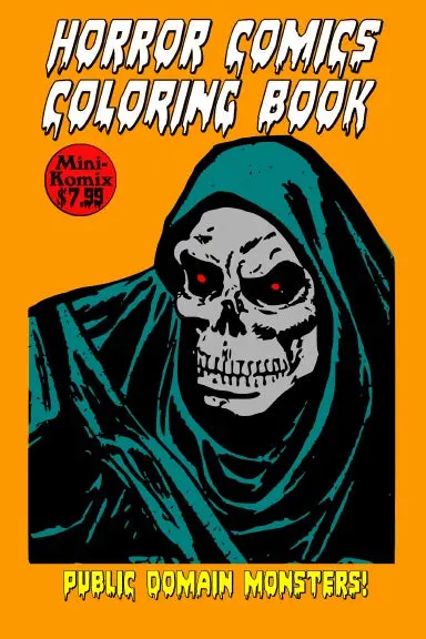 Horror Comics Coloring Books 1