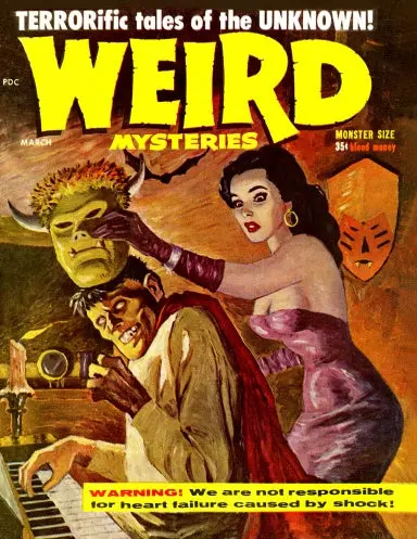 Weird Mysteries, March 1959 1