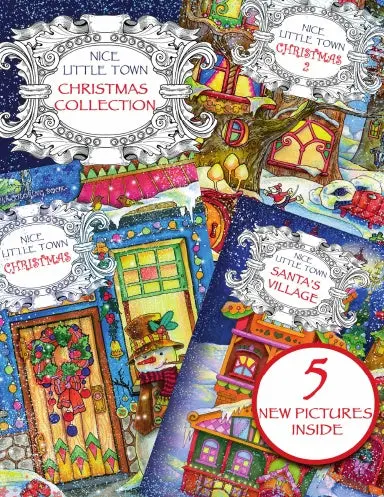 Nice Little Town Christmas Collection, Coil Bound Edition 1