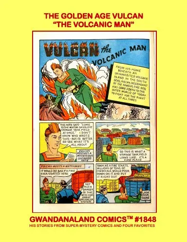 The Golden Age Vulcan "The Volcanic Man" 1