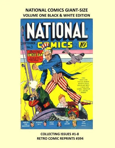 National Comics Giant-Size Volume One Black & White Edition 1
